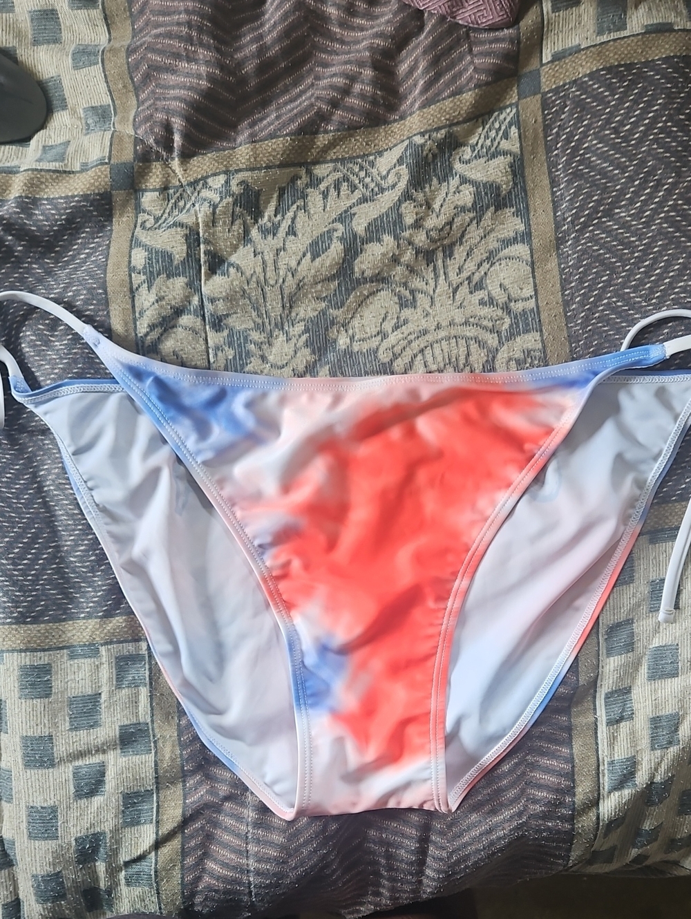 Creative Apparel Concepts Pastel Swim Bottoms - Pink & Light Blue
